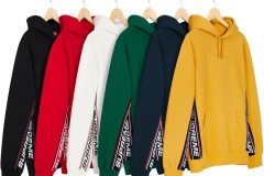 Text Rib Hooded Sweatshirt: 168,00€